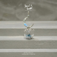 Star Dust Collection-Moon Necklace 